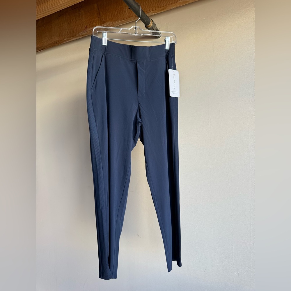 NWT Athleta Brooklyn Ankle Pant Navy 10